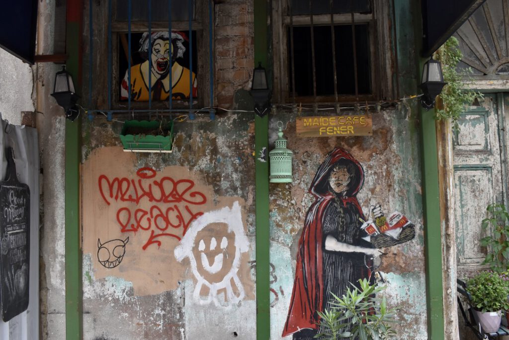 Street Art im Viertel Balat