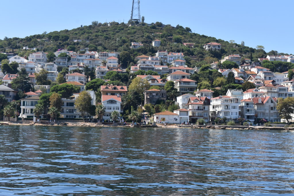 Blick auf einer der Prinzeninseln nahe Istanbul