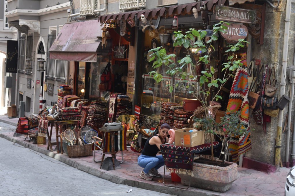Antiquitätengeschäft in Istanbul