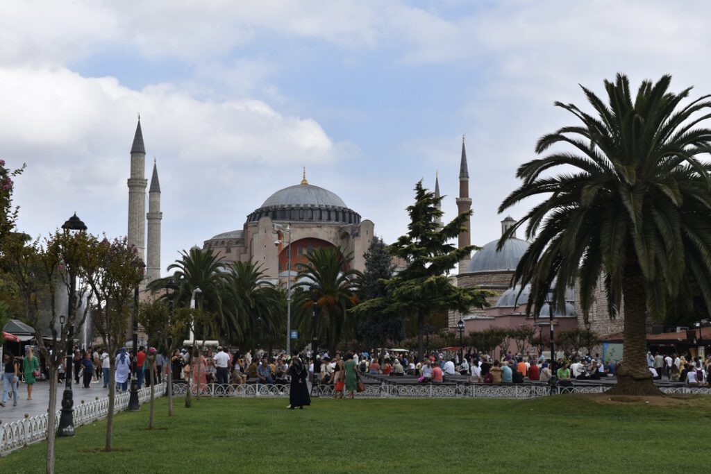 Die Hagia Sophia-Moschee in Istanbul