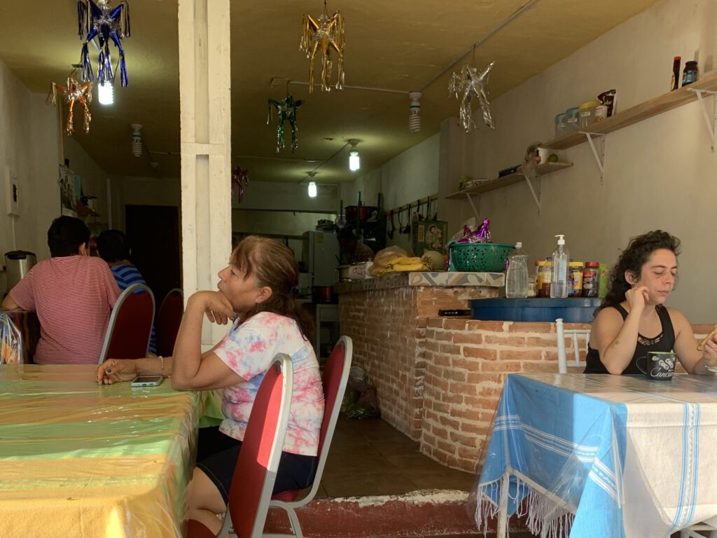 Imbissbude im Stadtzentrum von Cancún