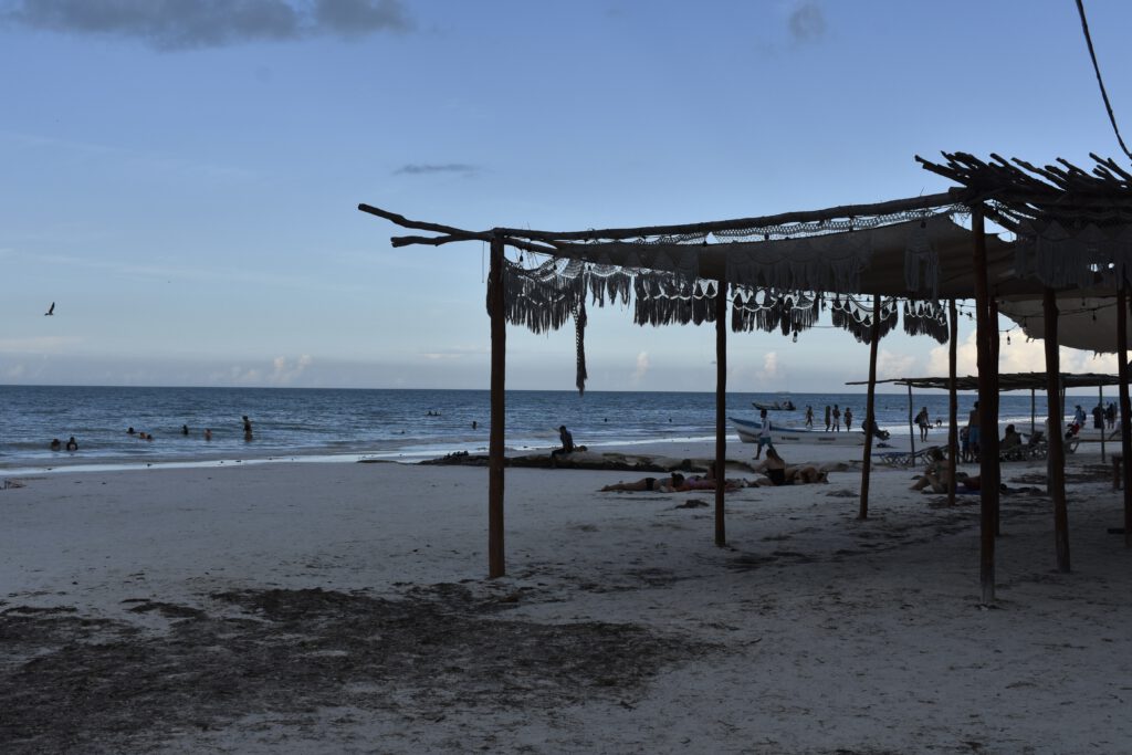 Stand von Holbox am Abend