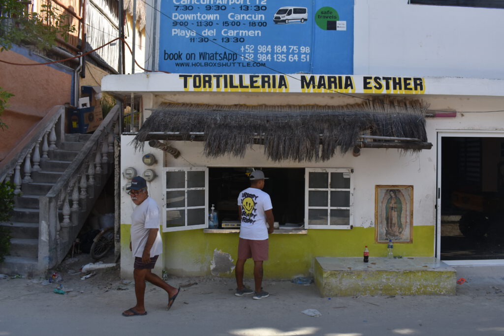 Tortilleria auf der Isla Holbox