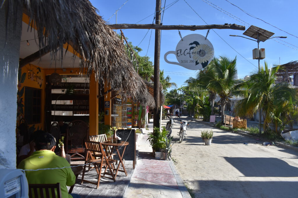 Café auf Isla Holbox