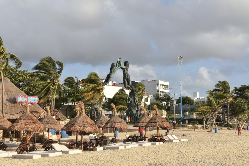 Strand von Playa del Carmen