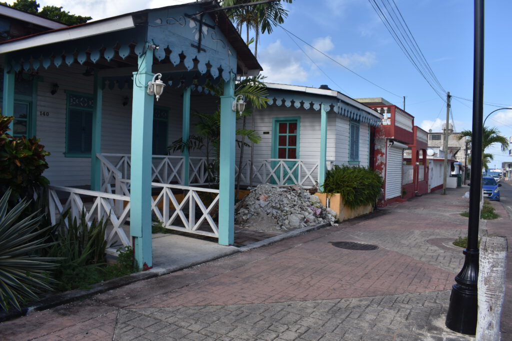Straßenzug von Cozumel