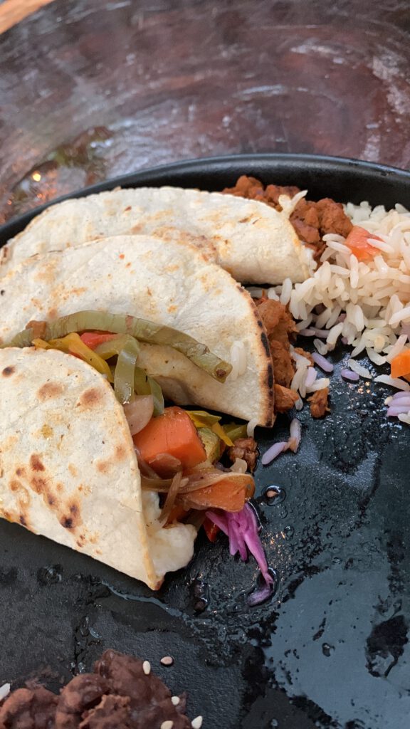 Gemüse-Fajitas