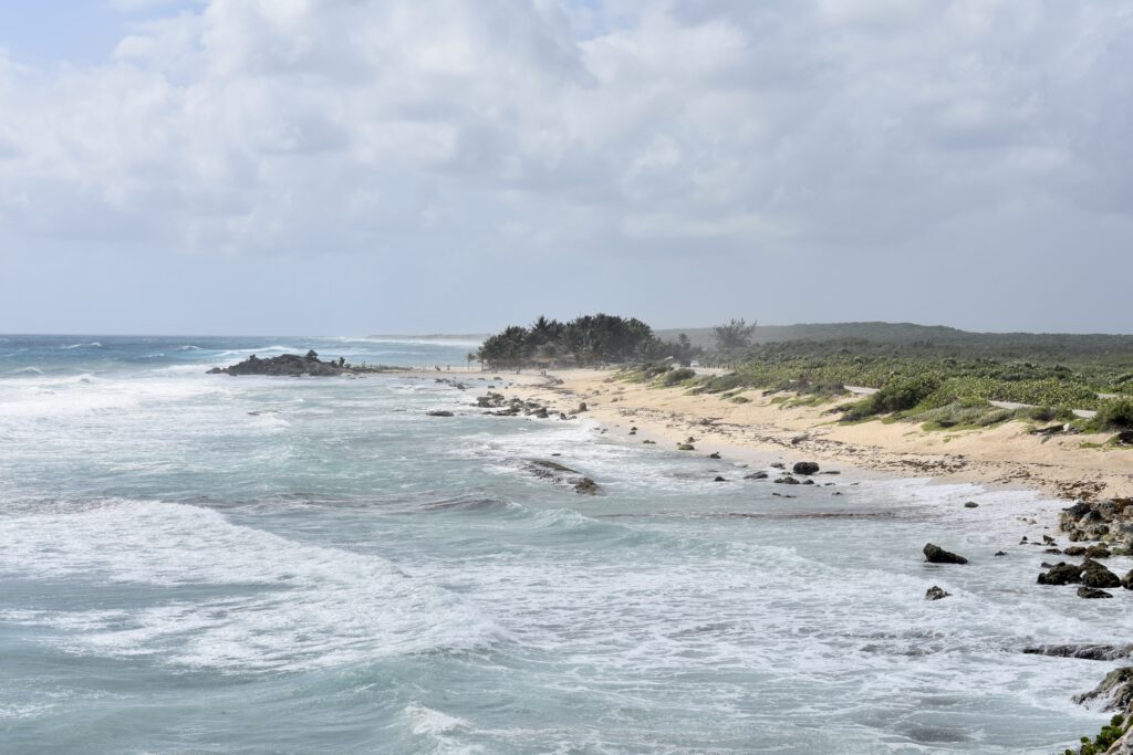Strand von Cozumel in Yucatán