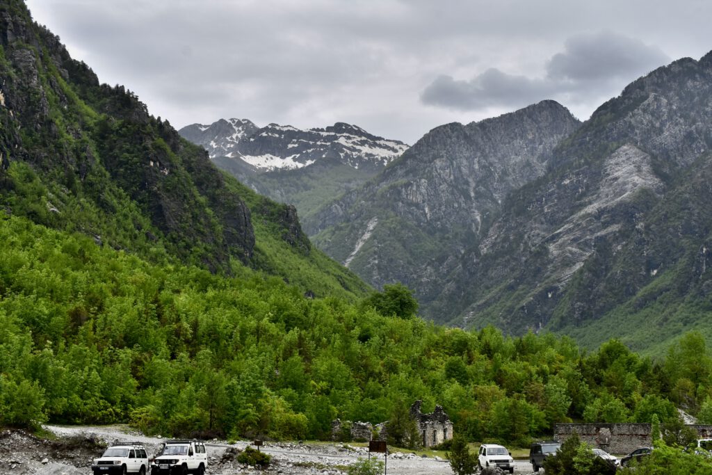 Berglandschaft von Theth