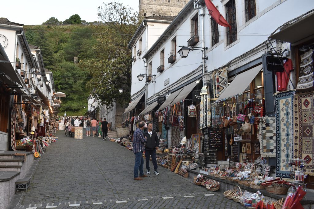 Bazar von Gjirokastra