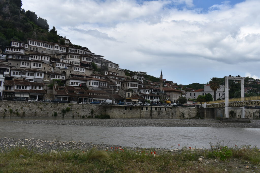 Blick auf die Altstadt von Berat, Albanien