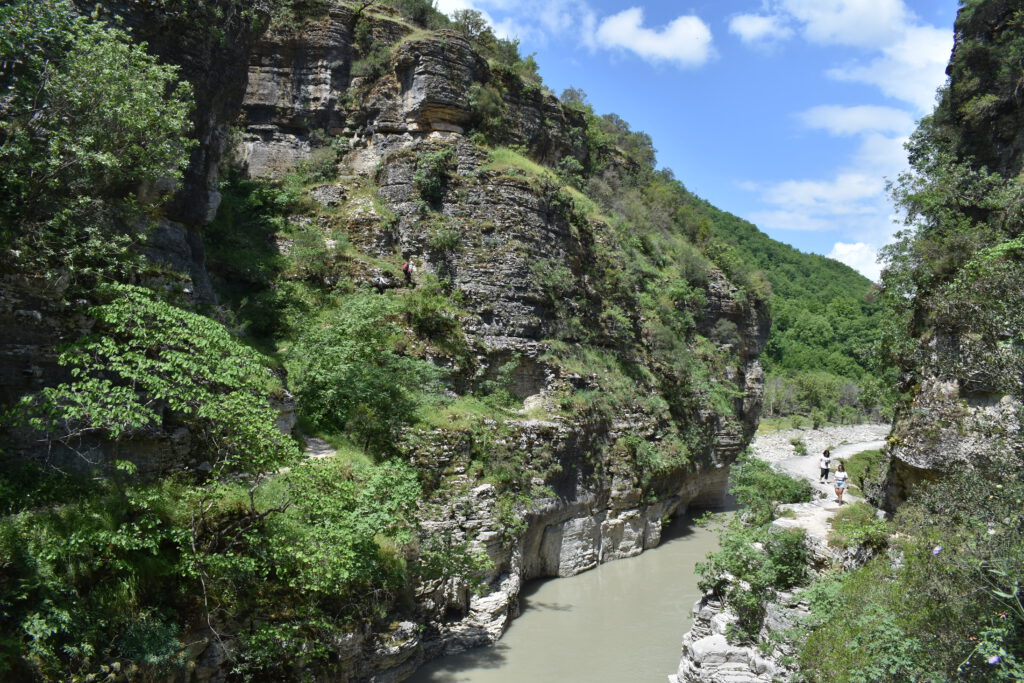 Osum-Schlucht in Albanien
